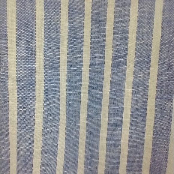 LINEN STRIPED FACONNABLE SHIRT - Picture 5 of 8